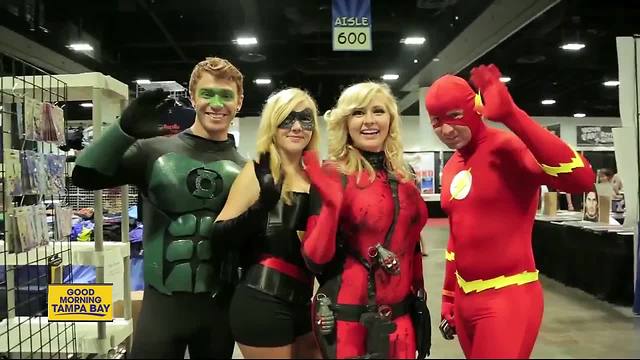 Tampa Bay roll out carpet for Comic Con fans and celebrities