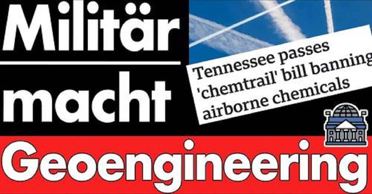 Fakten über Cloud Seeding, HAARP und Geoengineering: Aufklärung über 'Chemtrail'-Gesetz in Tennessee