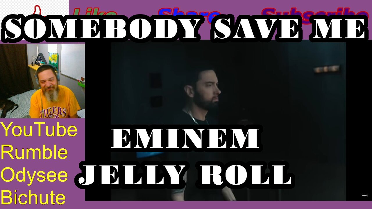 Pitt Reacts to SOMEBODY SAVE ME By Eminem ft Jelly Roll