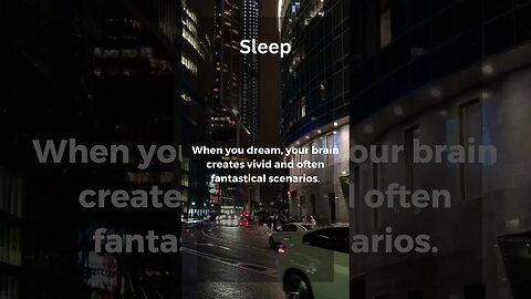 Unraveling Dreams: Exploring the Fantastical Realm of Your Mind #psychologyfacts #shorts