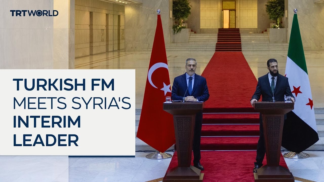 Turkish FM discusses Syria's new structure with interim leader