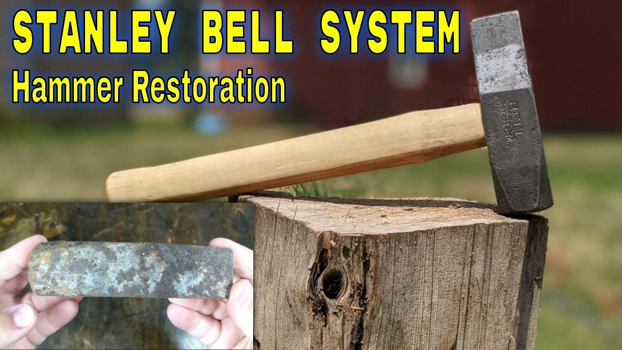 Stanley Bell System Lineman Hammer Restoration