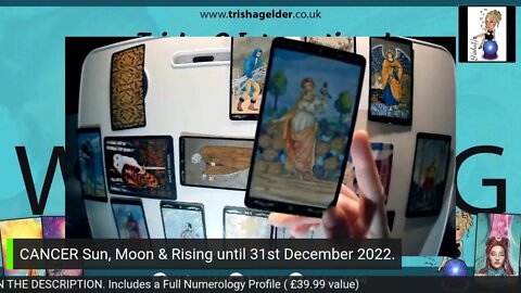 CANCER SUN MOON & RISING SIGNS UNIL 31ST DECEMBER 2022.