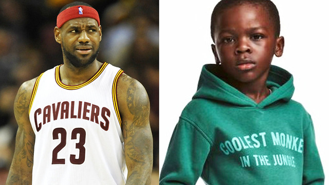 LeBron James SLAMS H&M for Racist 'Monkey' Hoodie Ad with Black Kid