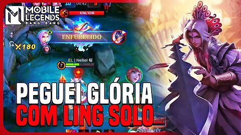 PEGUEI GLÓRIA SOLOQ EM NESSA PARTIDA | LING | MLBB