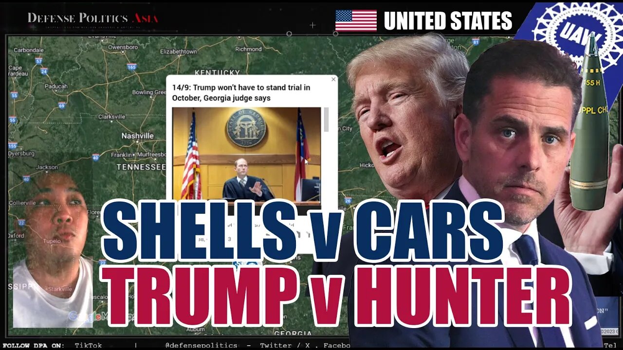 100,000 SHELL/MTH BY 2025; Hunter Biden indicted; No Trump trial in Oct; US car manufacturers strike