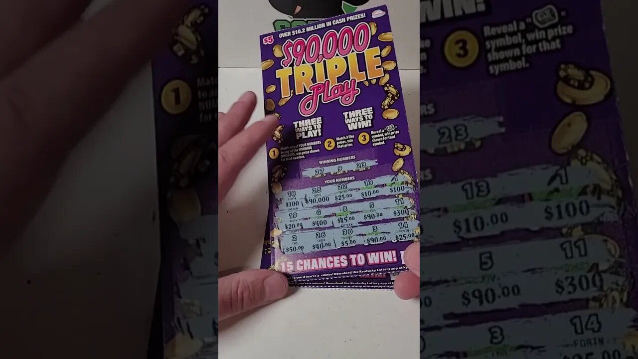 NEW $90,000 Lottery Ticket Scratch Offs!