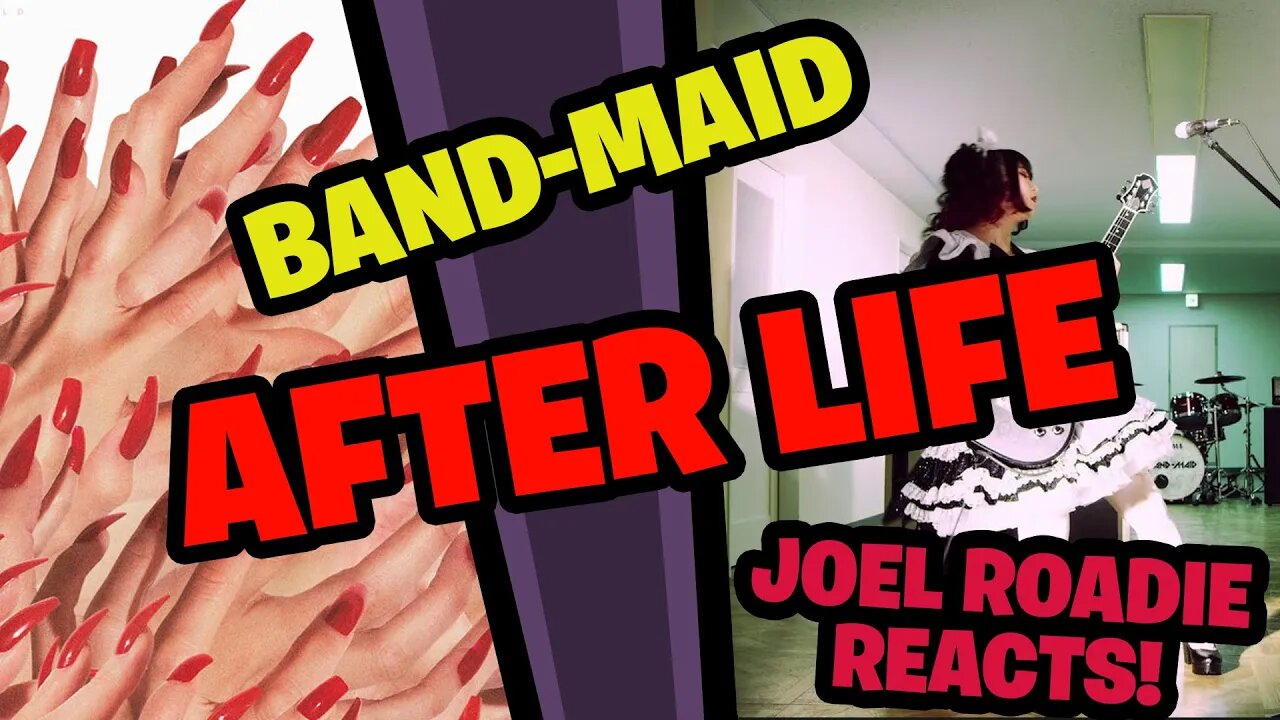 BAND-MAID / After Life (Official Music Video) - Roadie Reaction