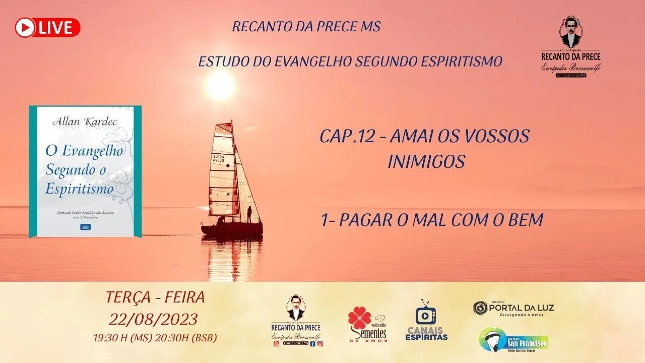 CAP.12 - AMAI OS VOSSOS INIMIGOS - ITENS 1-4 PAGAR O MAL COM O BEM