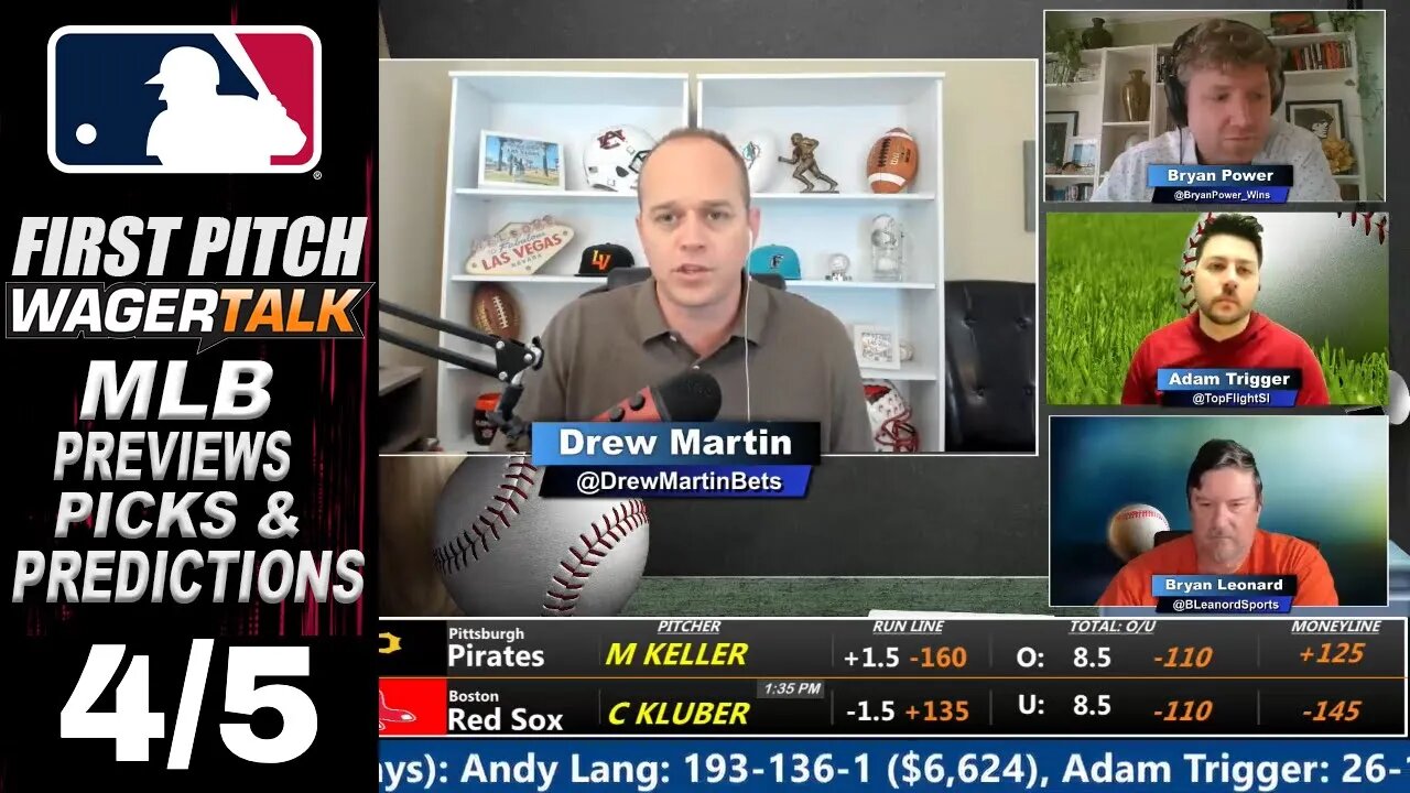 MLB Predictions, Picks and Odds Today | MLB Betting Advice and Tips | First Pitch | April 5