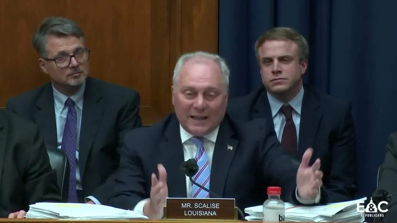 Scalise: Biden's Attack on American Energy Hurting Hardworking Americans