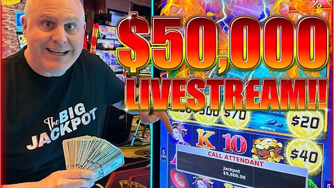 MONDAY NIGHT JACKPOTS! 🔴 LIVE HIGH LIMIT SLOTS ALL NIGHT LONG!