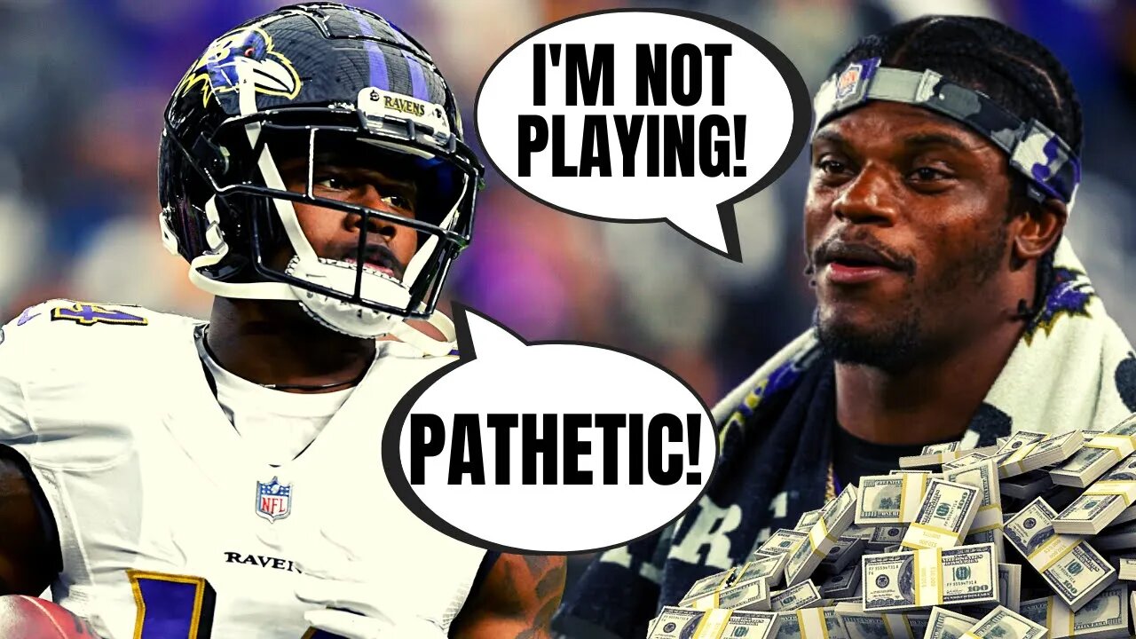 Ravens WR Sammy Watkins SLAMS Lamar Jackson For Sitting Out Of Playoff Game With Knee Injury