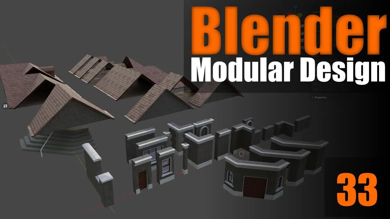 Blender Modular Design - 33 Project Wrap Up