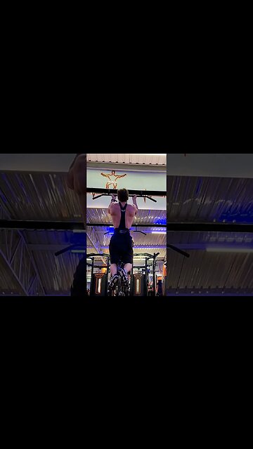 Weighted chinups 45 kg #chinups #bodybuilding #gym #training #natty