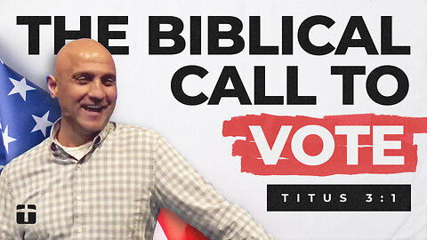 The Biblical Call To Vote | Titus 3:1 | Pastor Raj Ahuja