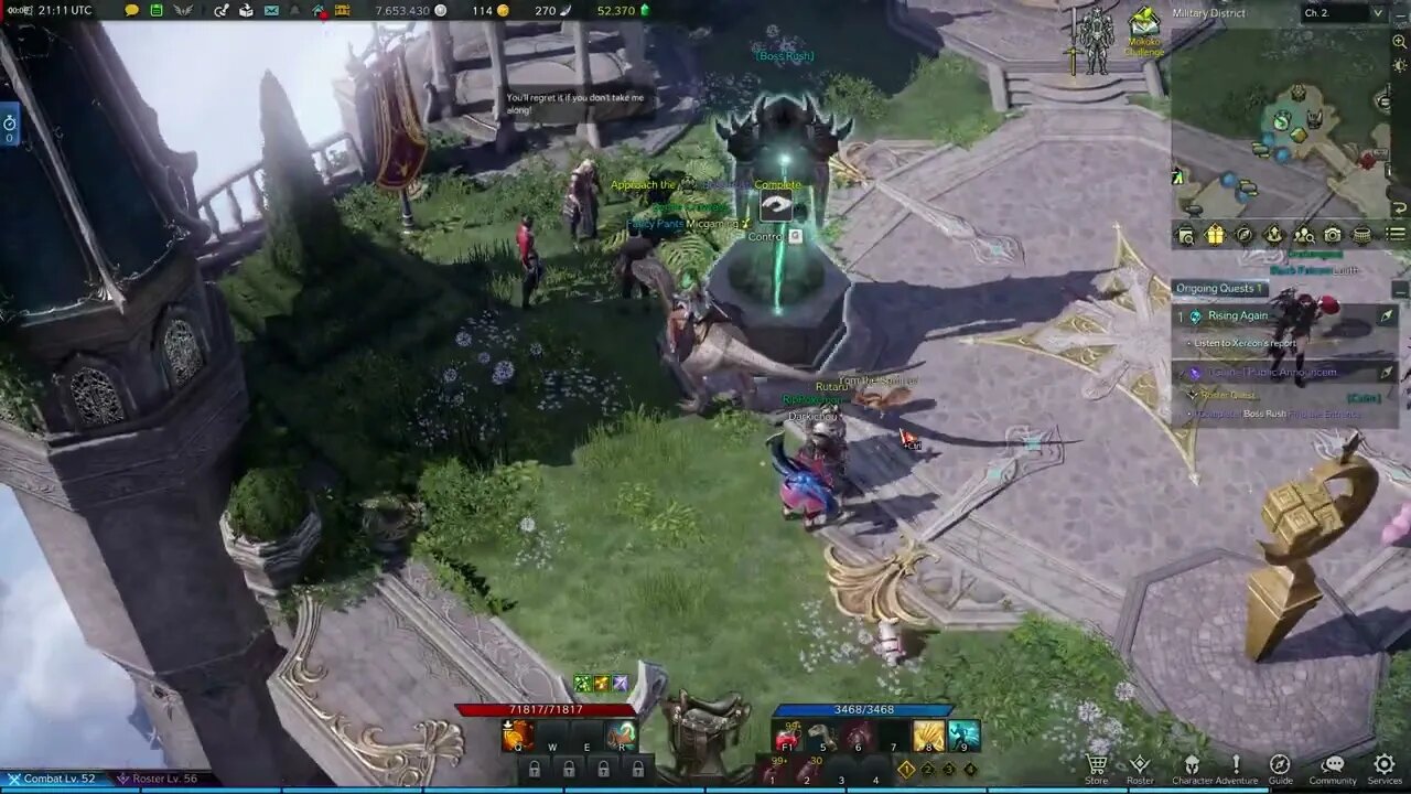 Lost Ark MMORPG Public Announcement Boss Rush