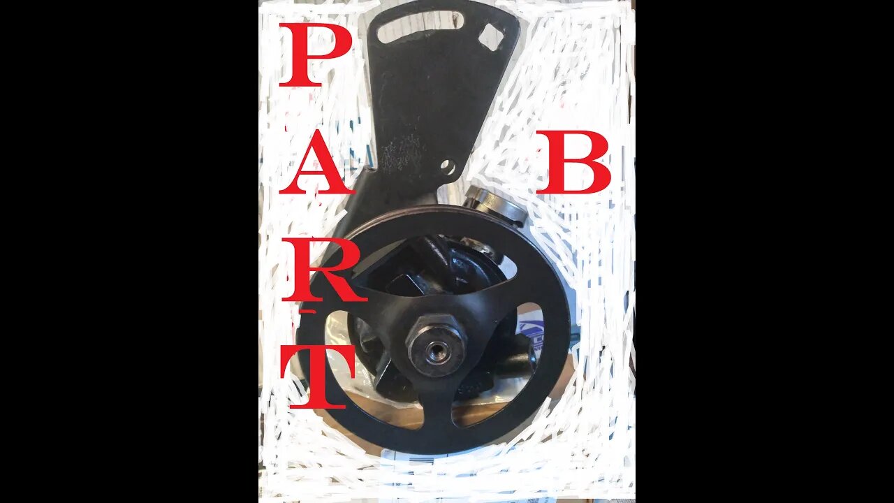 Mopar Federal Power Steering Pump Rebuild / Assembly Part B