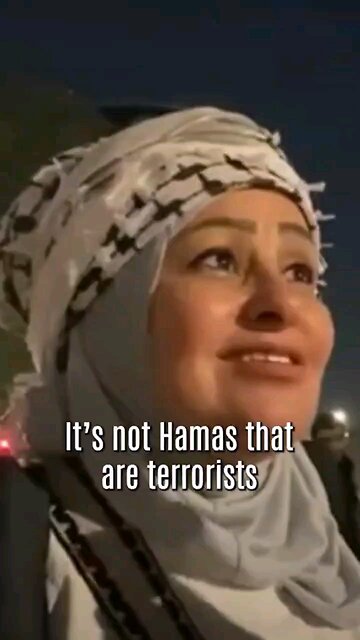It's not Hamas the terrorists - It's America the terrorists!