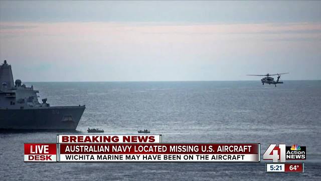 Wichita marine missing in Australia now presumed dead, search called off