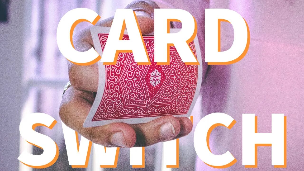 SPEED Card Change -Card Switch Trick Tutorial