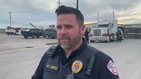 Sgt. Griffith Details Stolen Truck Crash