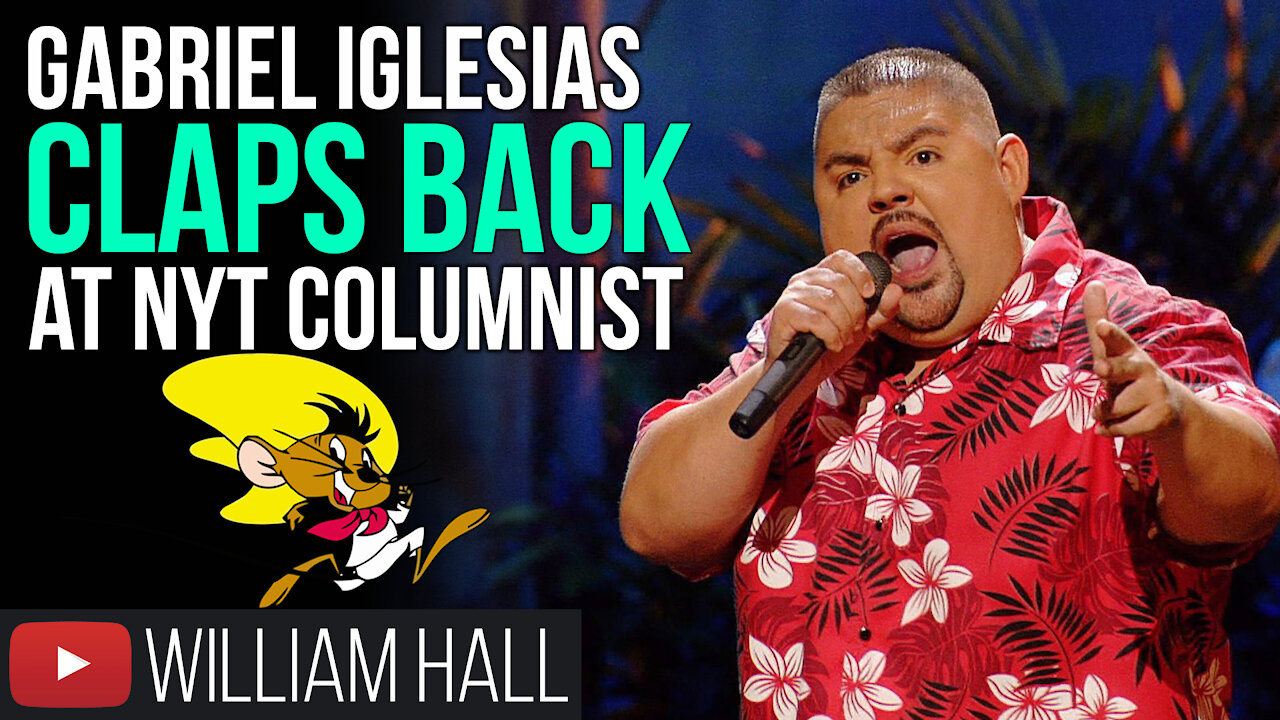 Gabriel Iglesias CLAPS BACK At NYT Columnist