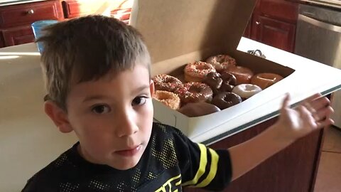 The donut kid￼