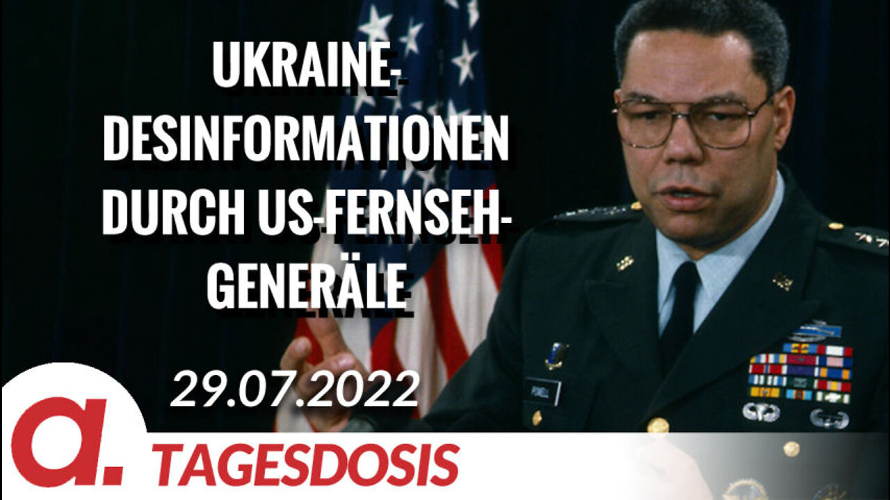 Ukraine-Desinformationen durch US-Fernseh-Generäle | Von Rainer Rupp