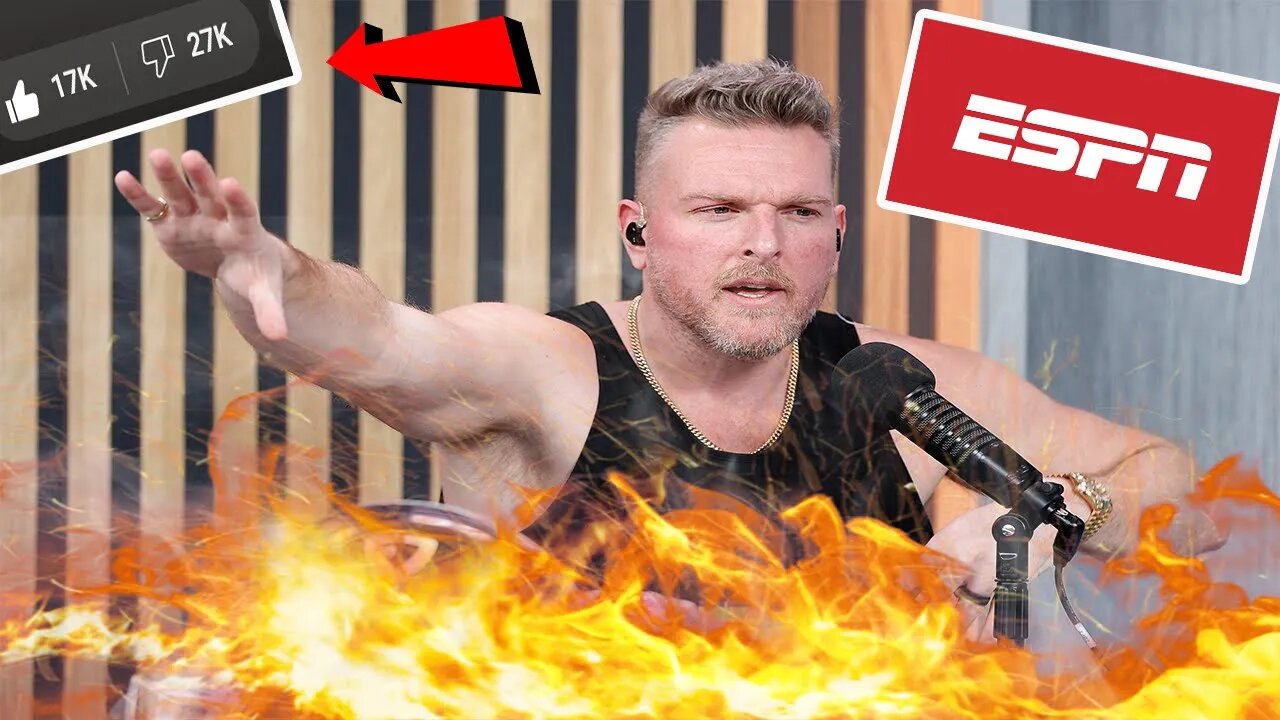 Pat McAfee fans DESTROY him for SELLING OUT to WOKE ESPN! He goes MEMBERS ONLY on livestream chat!