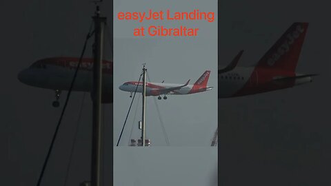 Landing at Gibraltar Airport, watching from Spain