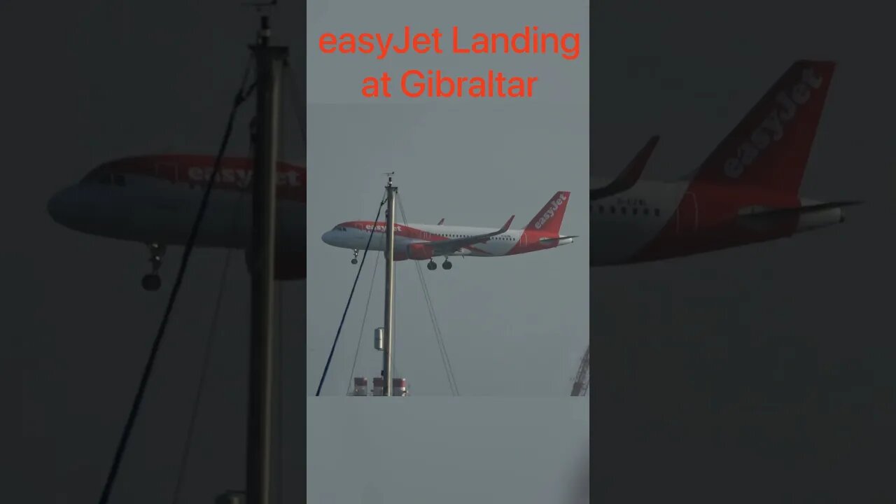 Landing at Gibraltar Airport, watching from Spain