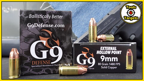 Inside Out!...G9 External Hollow Point 9MM Self-Defense Ammo Ballistic Gel Test & Review!