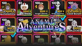 𝗠𝗘𝗨𝗦 METAS PARA MODO STORY, INFINITO E RAIDS NO ANIME ADVENTURES