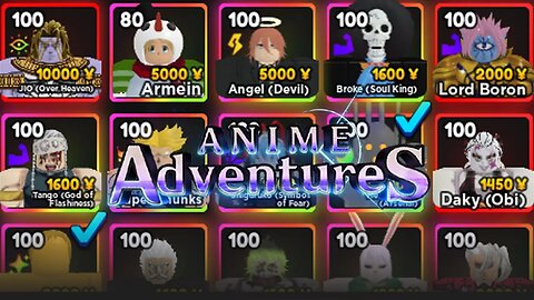 𝗠𝗘𝗨𝗦 METAS PARA MODO STORY, INFINITO E RAIDS NO ANIME ADVENTURES