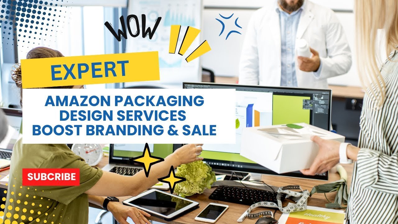 Expert Amazon Packaging Design Services - Boost Branding & Sales #AmazonPackaging #PackagingDesign