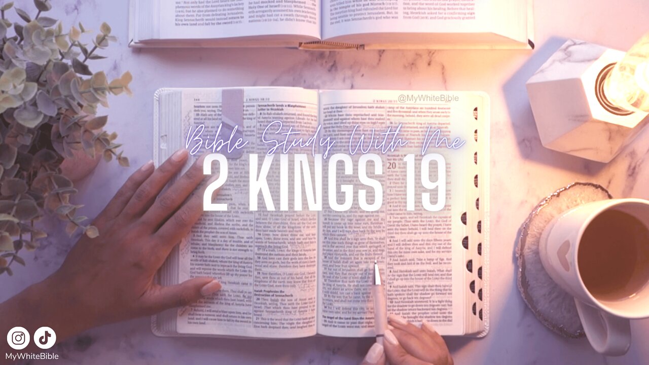 Bible Study Lessons | Bible Study 2 Kings Chapter 19 | Study the Bible With Me