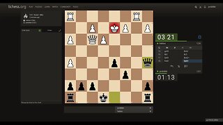 Playing some blitz chess