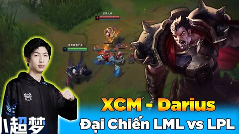 Đại Chiến LML vs LPL Xiao Chao Meng Darius Đối Đầu Với Jax | Wakanda Forever TFT