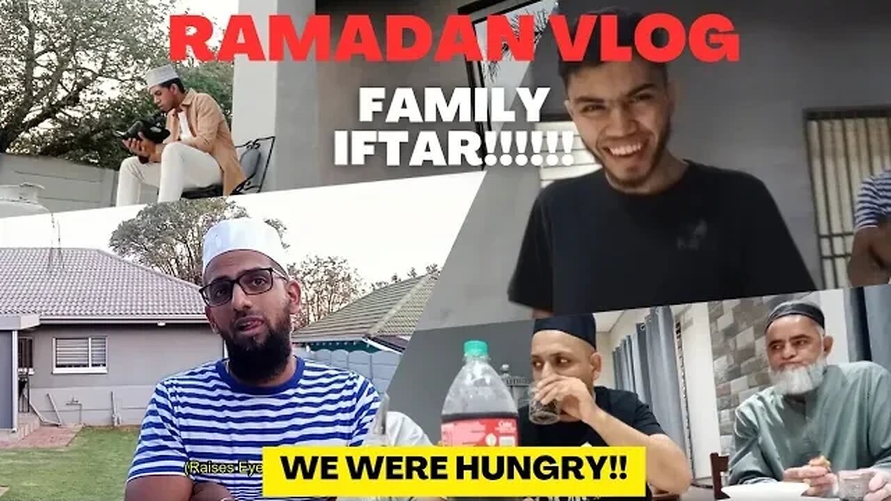 Iftar w the entire family!!! (RAMADAN VLOG)