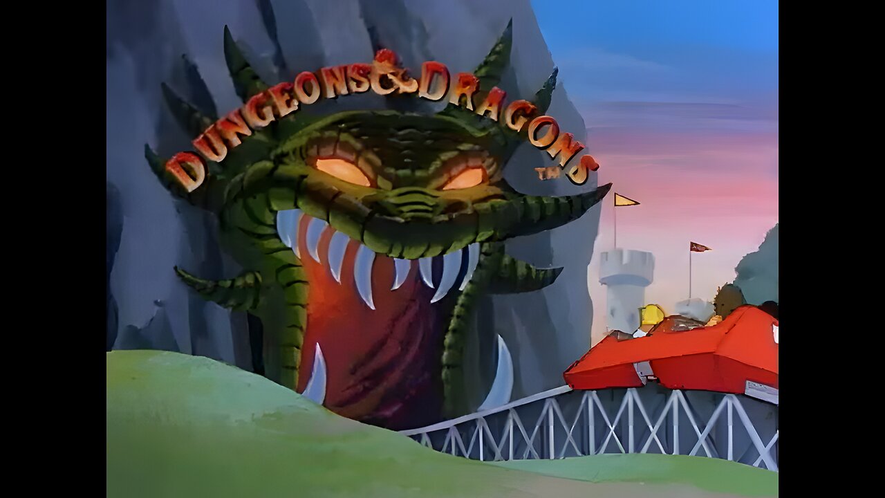 Cartoon Intro to Dungeons & Dragons (AI Upscale 4k)