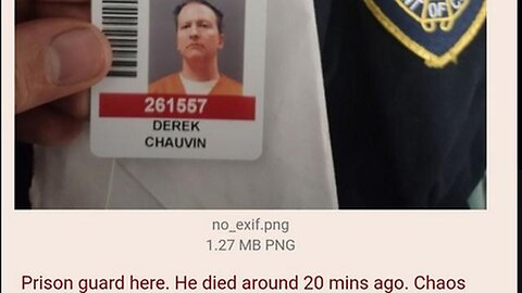 MAN WHO STABBED DEREK CHAUVIN IN PRISON WAS AN FBI INFORMANT, POLITICAL HIT JOB!? | EPSTEIN 2.0?