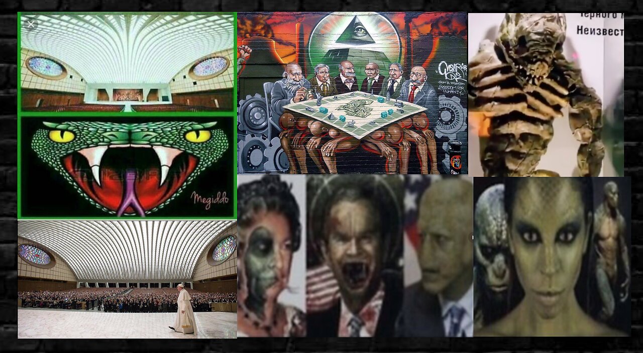 ⬛️🦎👁 REPTILIANS, LIZARDS & SHAPESHIFTERS 🐍