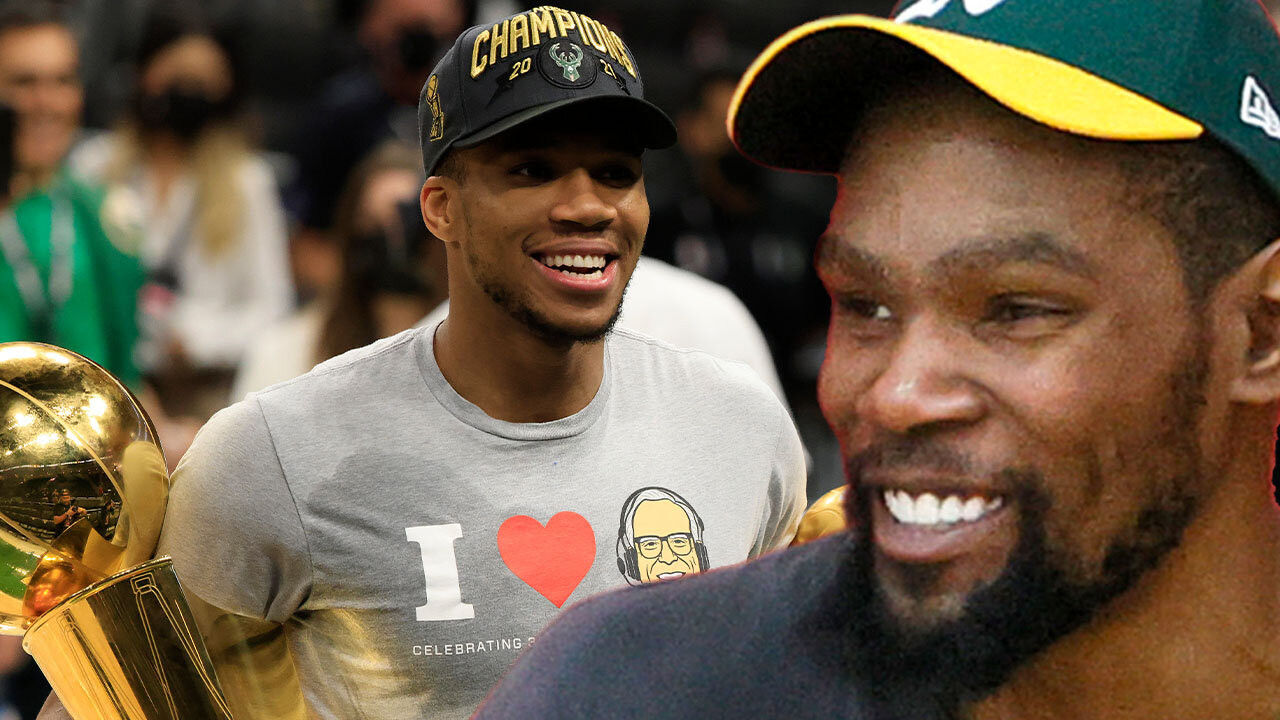 Giannis Antetokounmpo Gets HIGH Praise From KD, LeBron James After His 1st NBA Championship Win