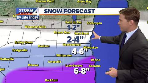 Winter Storm Watch in effect Thursday evening