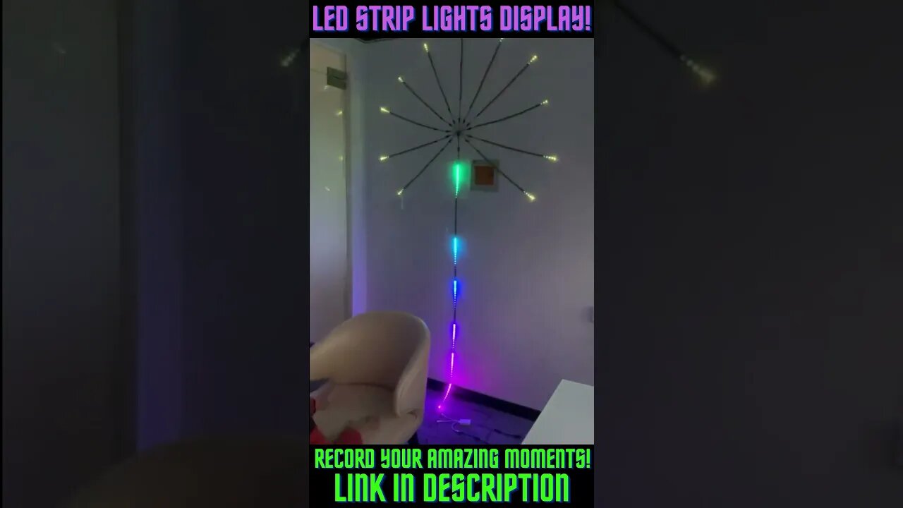 Amazing LED Strip Lighting Display #Shorts #LED #LEDs #LED Lights Strip Lights #Strip Lighting