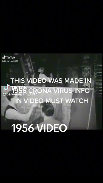 Video from 1956 🤔😉🧐🤨