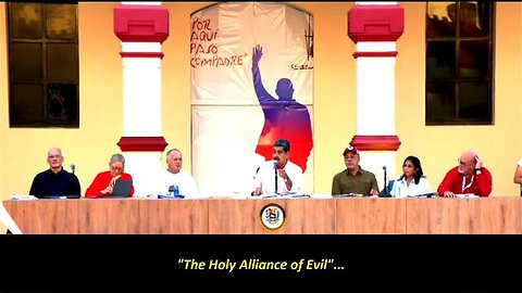 President Maduro: ´The Holy Alliance Of Evil´ approved attacks on our sister Russia