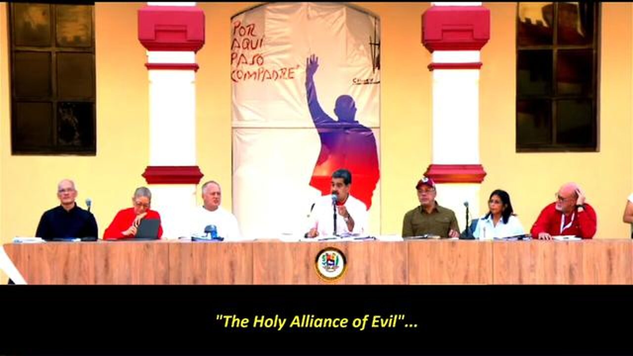 President Maduro: ´The Holy Alliance Of Evil´ approved attacks on our sister Russia