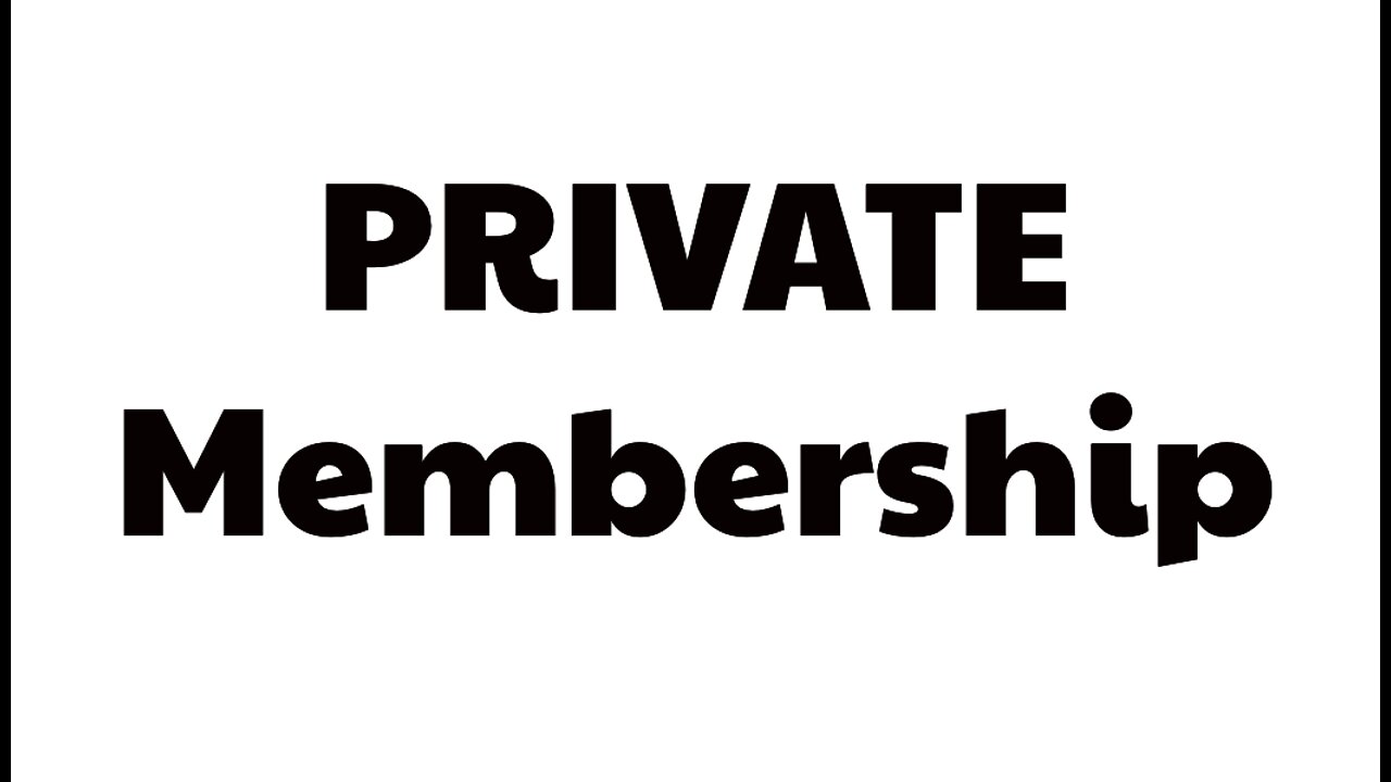 Introduction to Private Membership Association